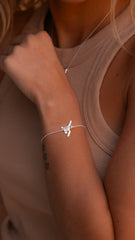 Pulsera Tortuga 2404145, Largo 19cm, Plata Tailandesa 925