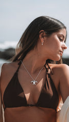 Collar Tortuga Grand 2404372, Cadena 50cm, Plata Tailandesa 925