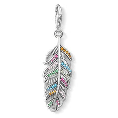 Charms Plata Thomas Sabo Hoja Multicolor
