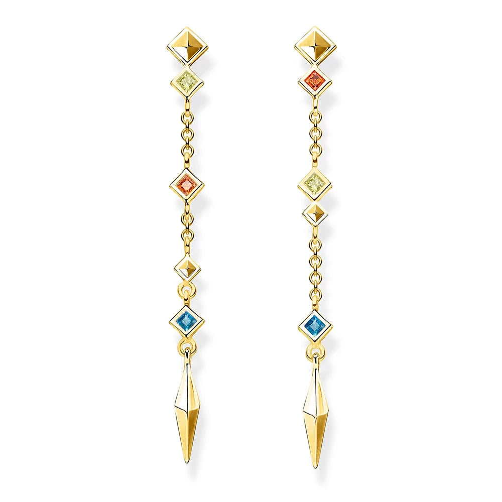 Pendientes Dorados Thomas Sabo Paradise