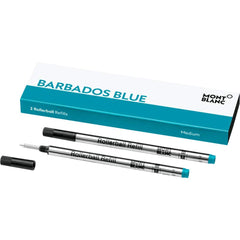 Recarga 106932 Mont Blanc Refills Rb M 2X1 Barbados Blue
