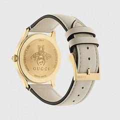 Reloj Pulsera Ya1264128 Gucci 126Md Grgybee / 2Npvd / Wht Clf