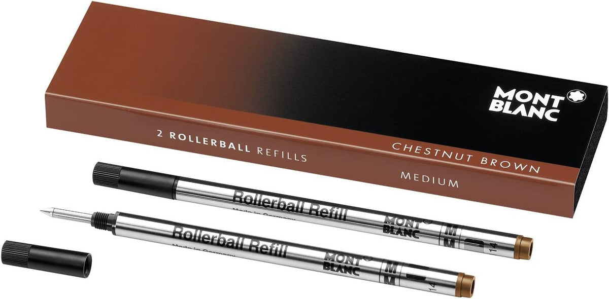 Recarga 106930 Mont Blanc Refills Rb M 2X1 Chestnut Brown