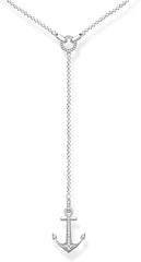 Collar Plata Thomas Sabo Colgante Ancla