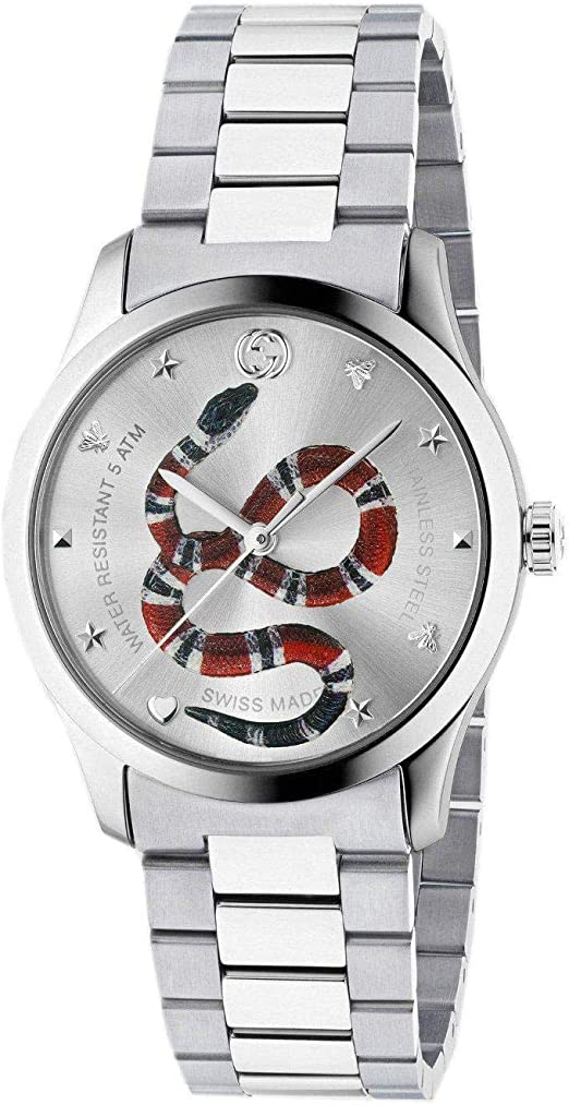 Reloj Pulsera Ya1264076 Gucci 126Md Slvysnk/Stl/Brclt