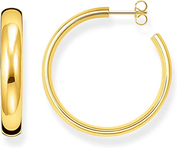 Aros Dorados Thomas Sabo De Tubo