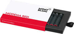 Recarga 111447 Mont Blanc Ink Cartr Corn Poppy Red 1Pack=Cartr