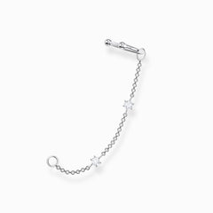 Pendiente Plata Thomas Sabo Ear Cuff Piedras Blancas