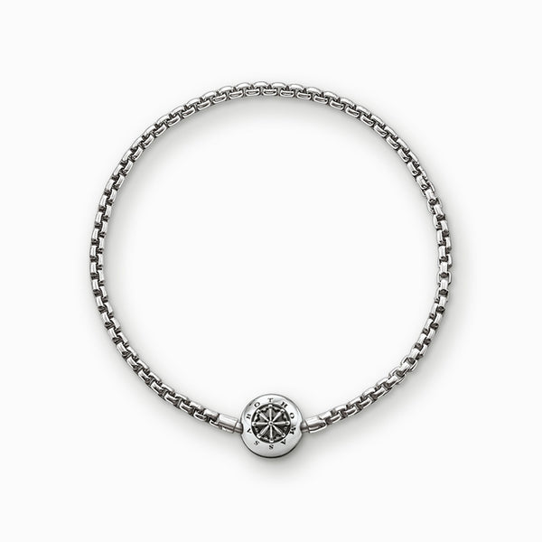 Pulsera Plata Ennegrecida Thomas Sabo 18 Cm