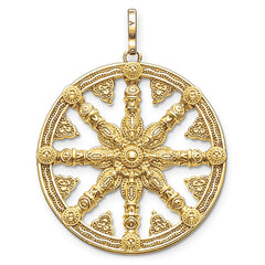 Charms Dorado Thomas Sabo Karma Wheel Pavé