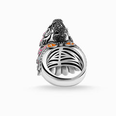 Anillo Plata Thomas Sabo Loro Colores