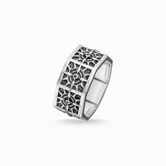Anillo Plata Thomas Sabo Compás Angular