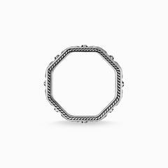 Anillo Plata Thomas Sabo Compás Angular