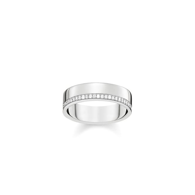 Anillo Plata Thomas Sabo Glam & Soul Con Incrustaciones